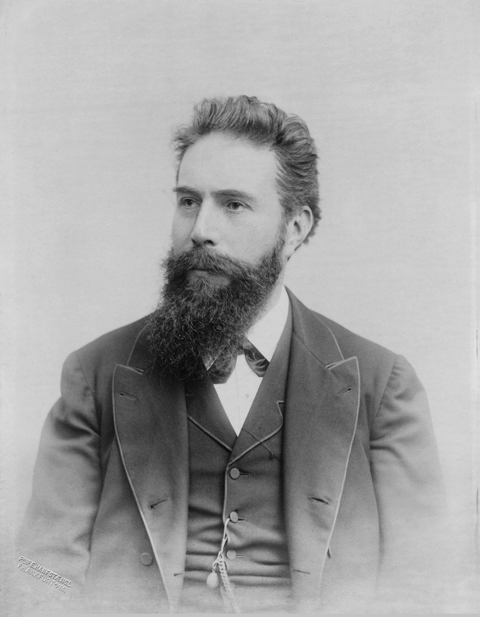 Wilhelm Conrad Röntgen, Würzburg 1900